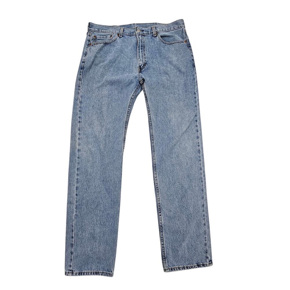 Levi’s 505-4834 Men’s Lightwash Straight Leg 5-Pocket Jeans Size 38x34